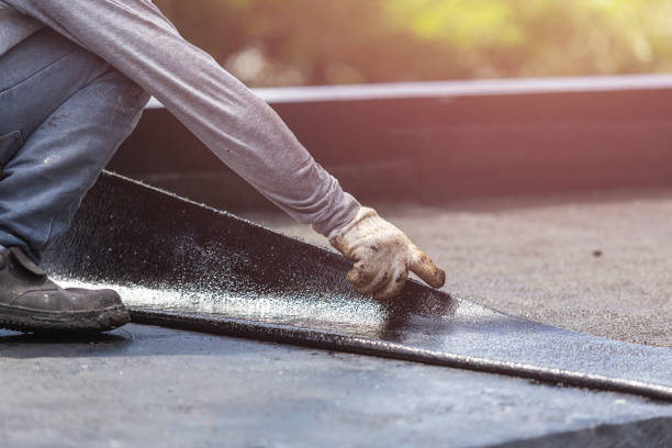 Professional Crawl Space Encapsulation technician working in Christiana, TN